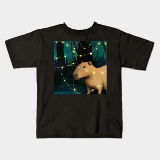 Capybara Happy Bara Kids T-Shirt